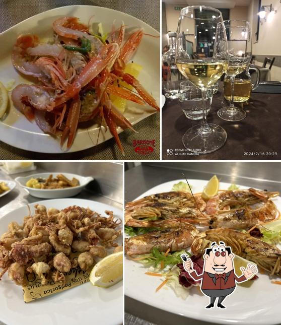 Ceviche al Trattoria Barisone