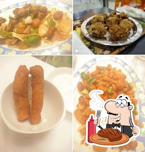 Order meat dishes at Vaishali Cafe