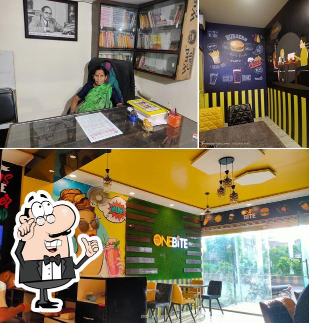 The interior of ONE BITE