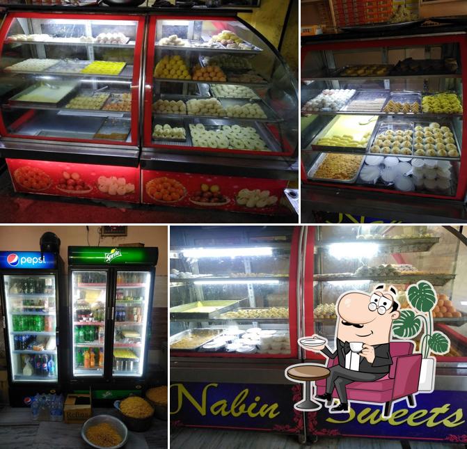 The interior of NABIN SWEETS The interior of NABIN SWEETS