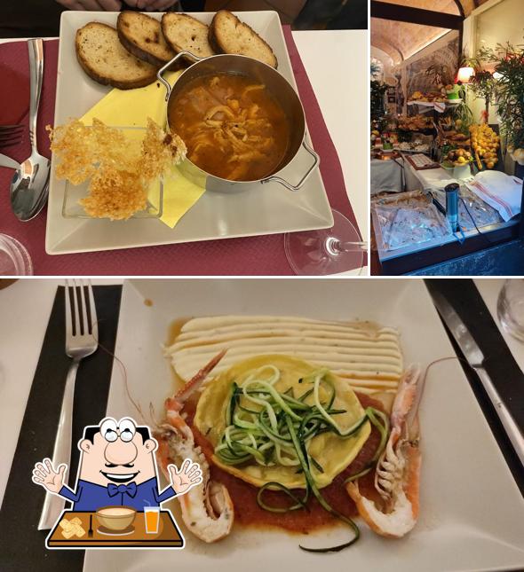 Enzo e Sonia si caratterizza per la cibo e interni