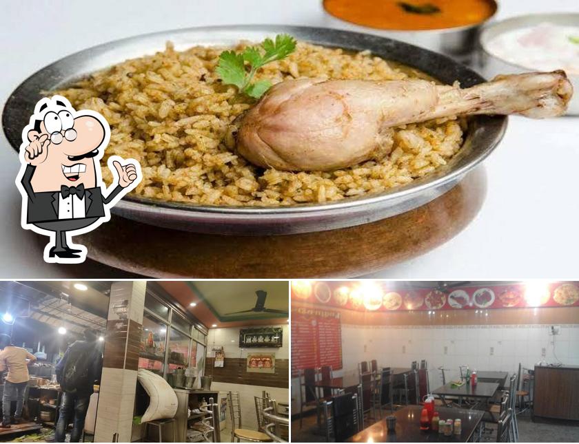 The picture of Chola’s interior and food