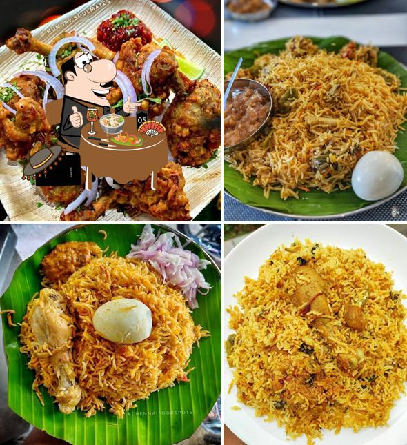 Food at Hotel Friends