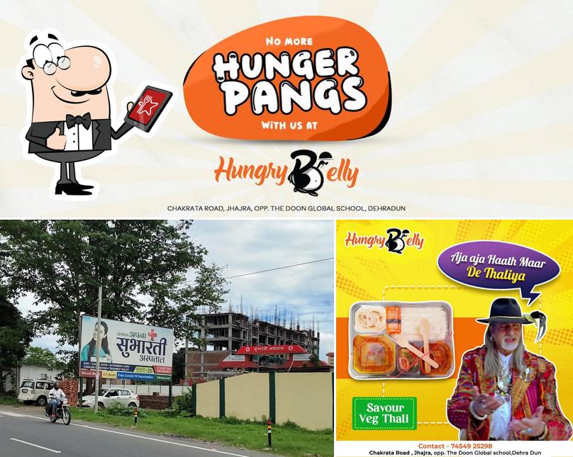 Check out how Hungry Belly looks outside