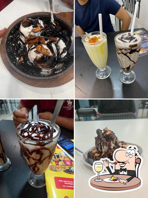 Food at Lassi N Cafe Banashankari