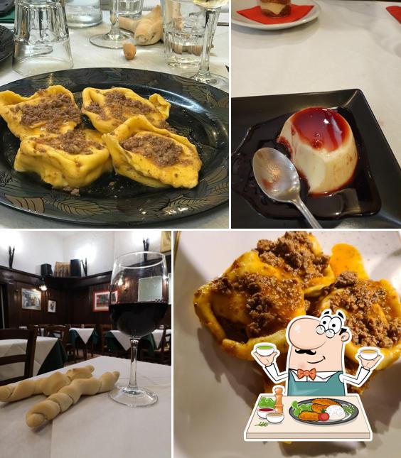 Platti al Osteria Della Campana