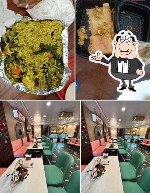 Among various things one can find interior and food at Padmavassa Sweets & Restaurant