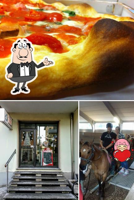 Guarda la foto che presenta la interni e pizza di La Fraganza Fidenza