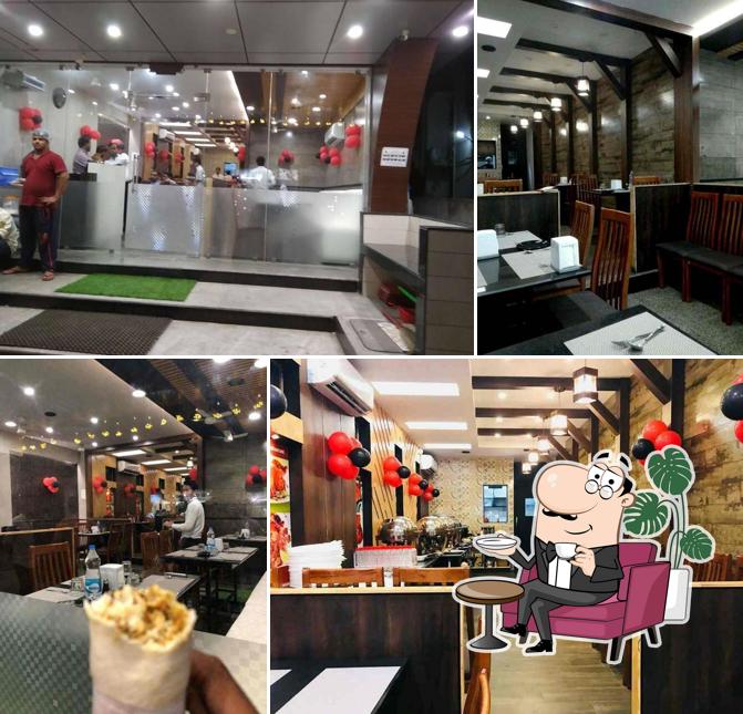 The interior of Poppies Multicuisine Restaurant