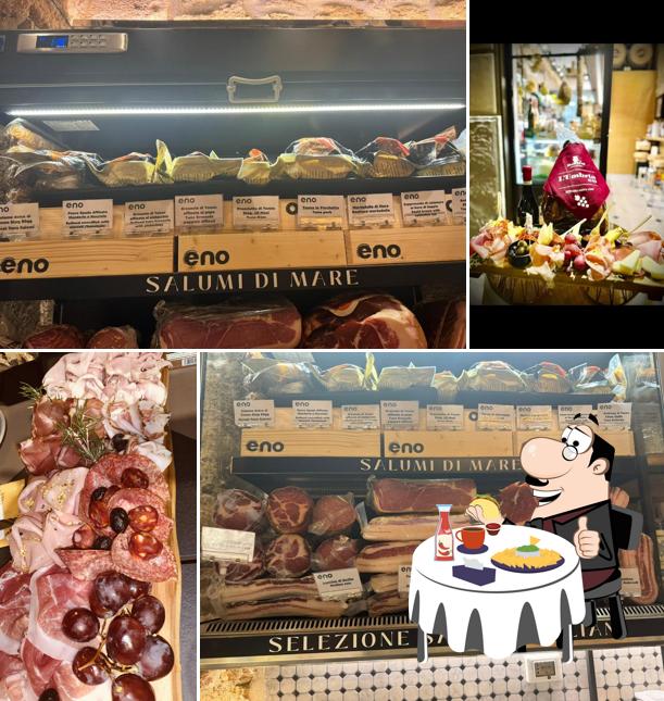 Piatto di formaggi al Eno - enoteca contemporanea
