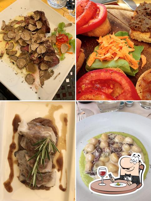 Cibo al Ristorante L'Antica Fonte