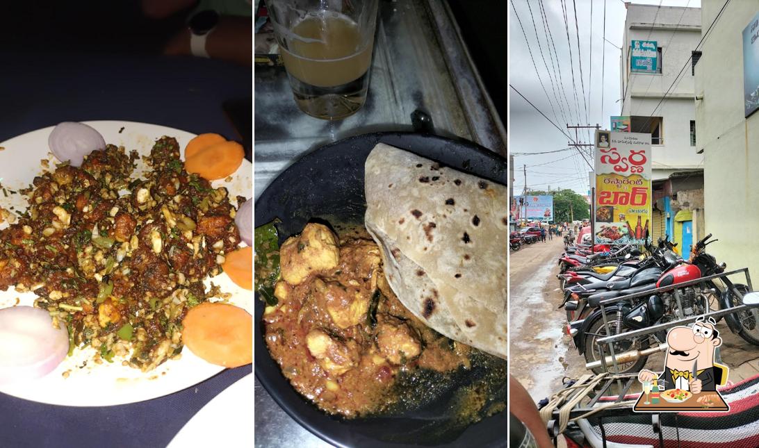 Food at Swarna Restaurant and Bar
