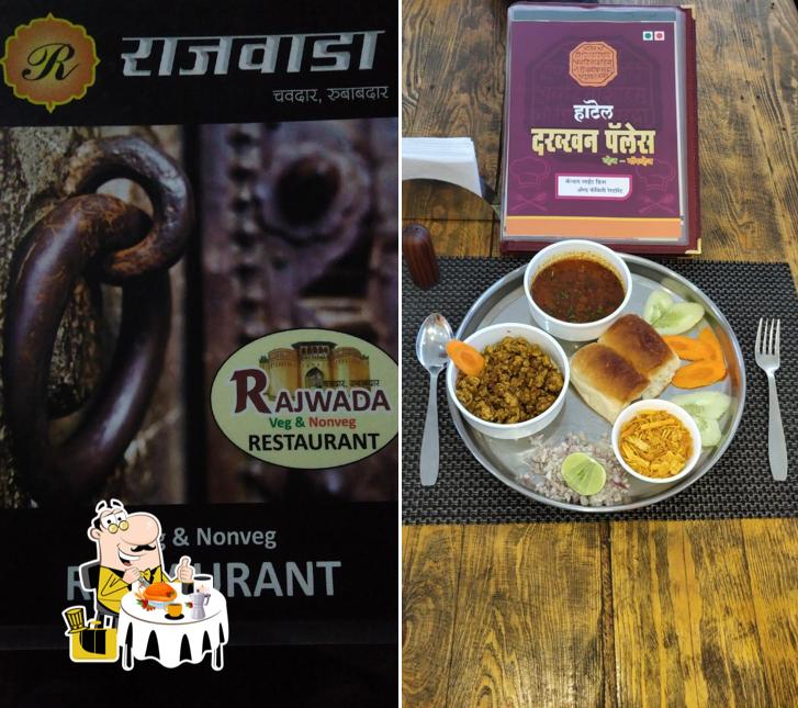 Food at Rajwada Restaurant