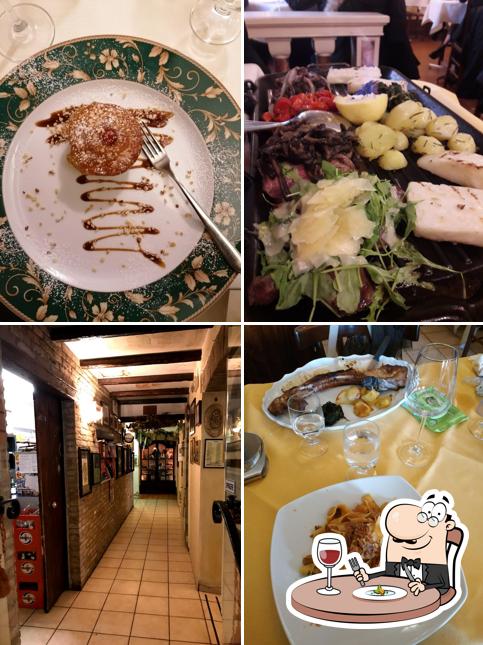 Cibo al Antica Trattoria Alla Fossetta