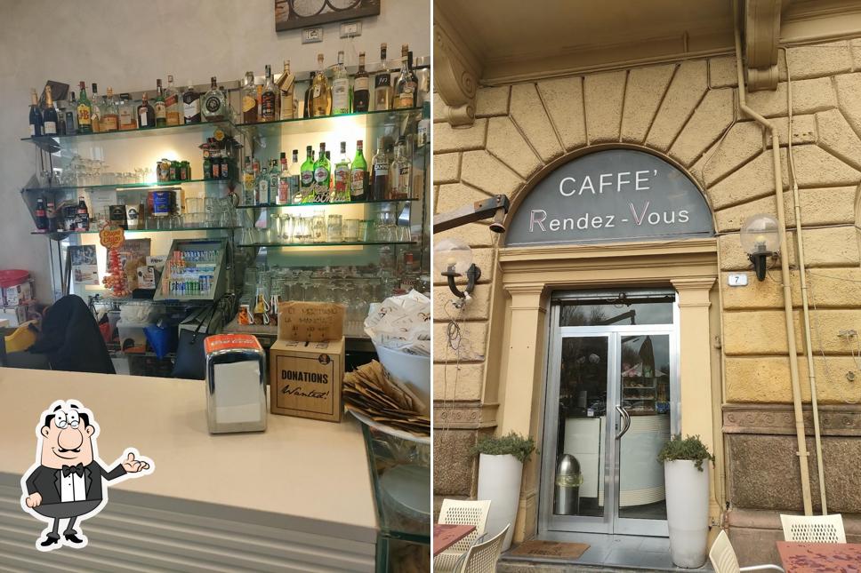 Gli interni di Caffè Rendez Vous