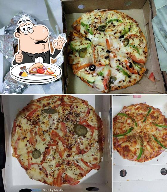 Pick pizza at Cake magic