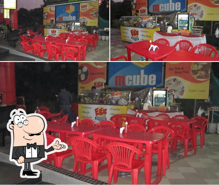 The interior of Egg Station