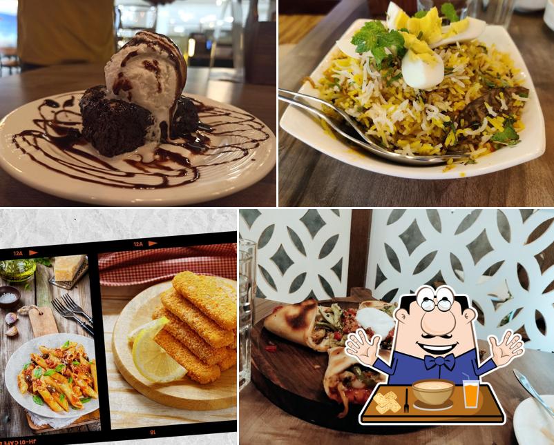 Food at JH-01 Cafe & Restro