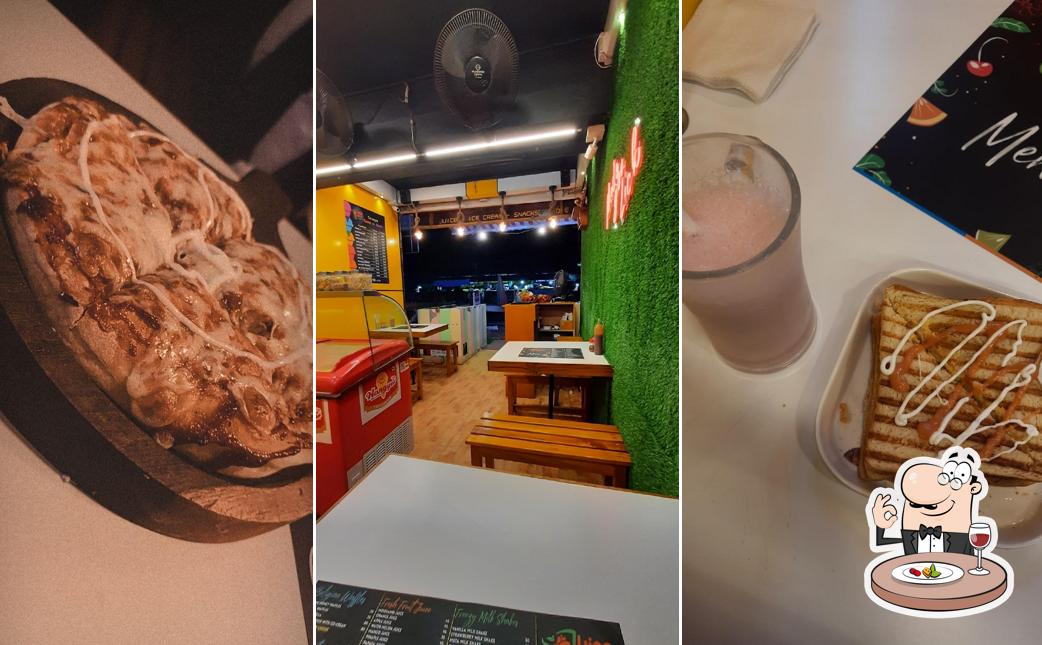 Food at Juice point