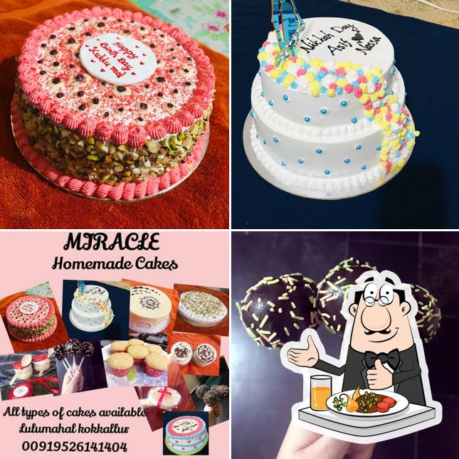 Food at Miracle Cakes Home Made