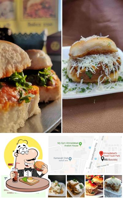 Get a burger at Kutchhimadu Dabeli and vadapau