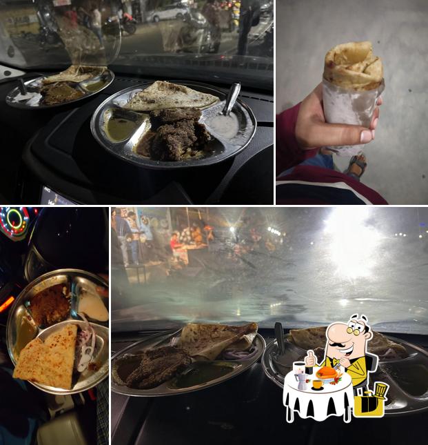 Food at Rahul Kabab Paratha
