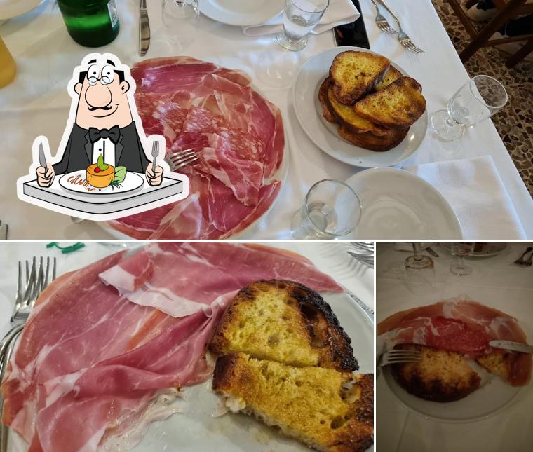 Prosciutto crudo al Trattoria Rocchetto Nerola