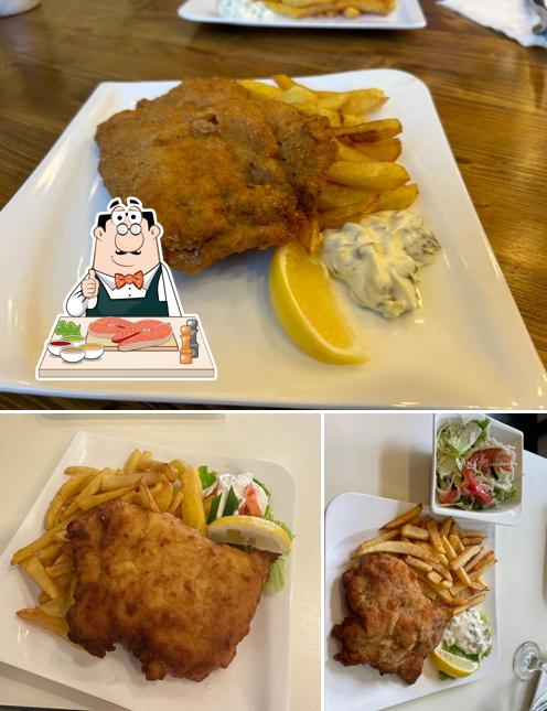 Fish and chips al Zalogajnica Kod Anđe