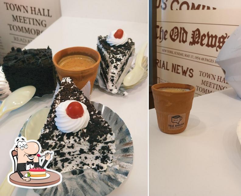 Tea Break offers a range of desserts