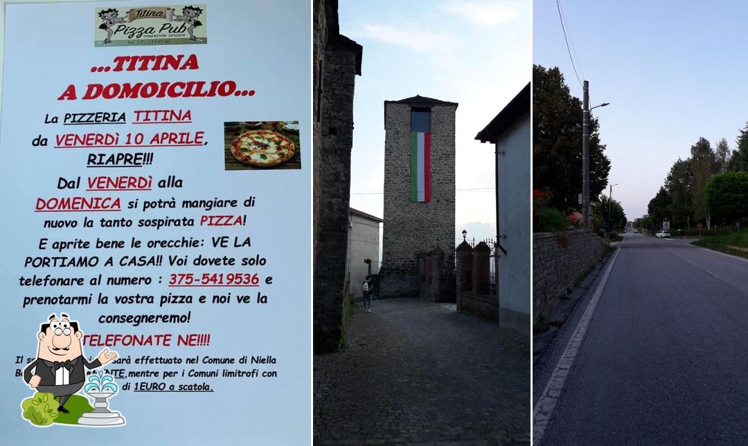 Gli esterni di Titina Pizza Pub
