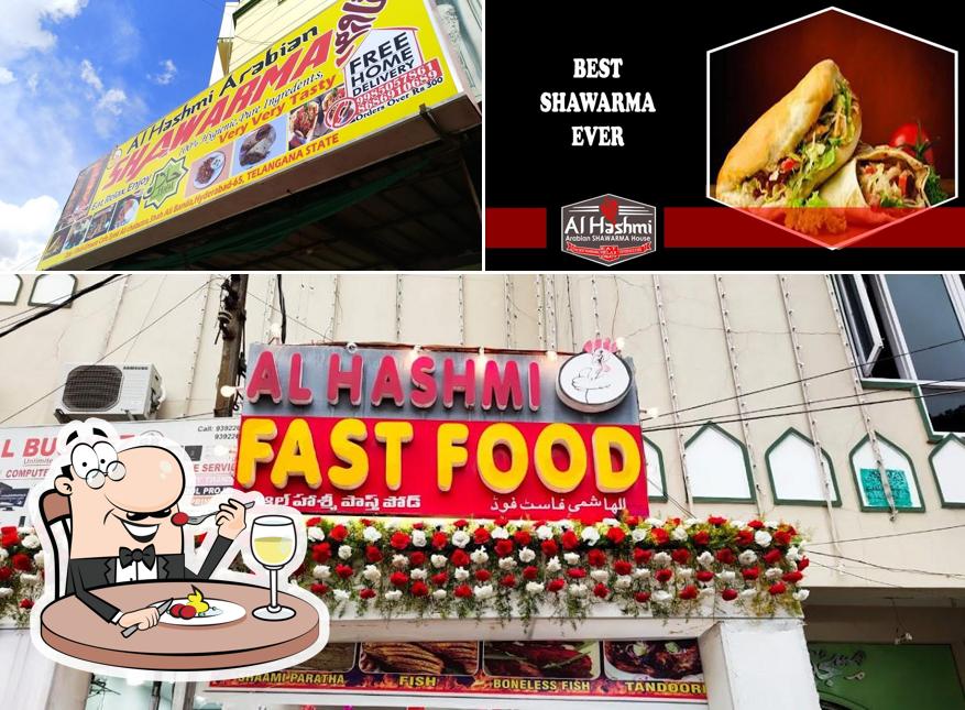 Meals at Al Hashmi Arabian Shawarma House అల్ హష్మి అరబియన్ షవర్మా హౌస్
