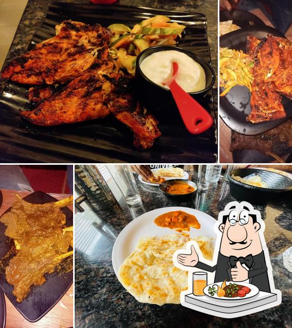 Food at Al majlis restaurant