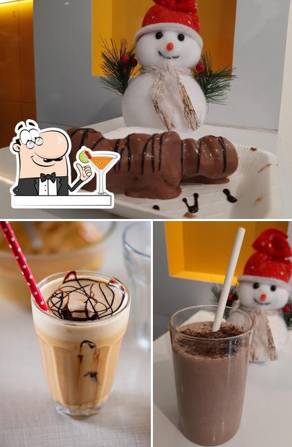 King Of Desserts is distinguished by drink and exterior