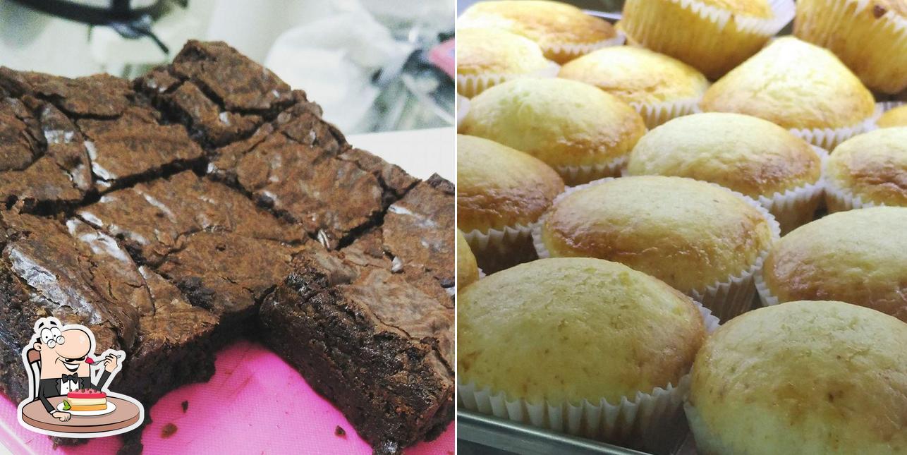 Divine Shop Cafe serves a variety of desserts