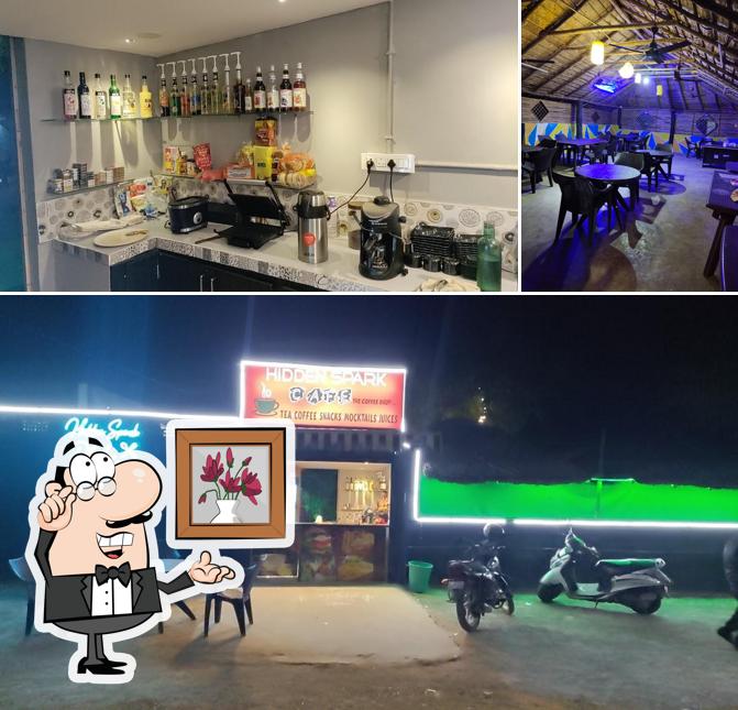 The interior of Hidden Spark Family Restaurant and Dhaba, Hidden Spark Cafe
