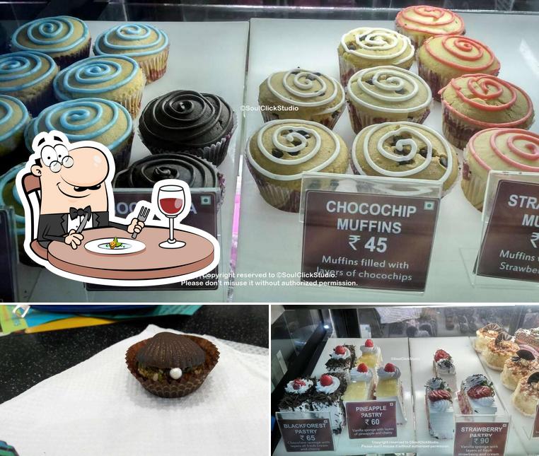 Food at Krazy For Chocolates Acropolis