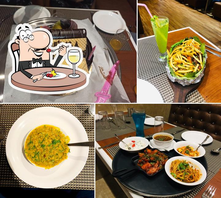 Food at Marina restaurant