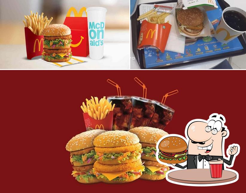 Treat yourself to a burger at McDonald's