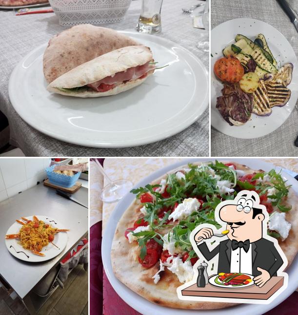 Cibo al Pizzeria New Moon