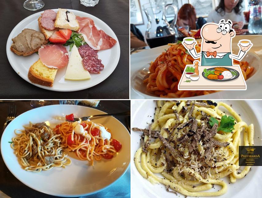 Platti al Ristorante Pecchiarda