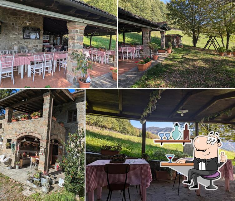 Gli interni di Bonaria Montaglioni locanda e ristoro