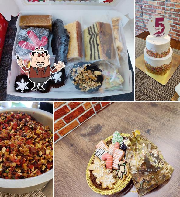 Food at Dielle's Cakes and Chocolates