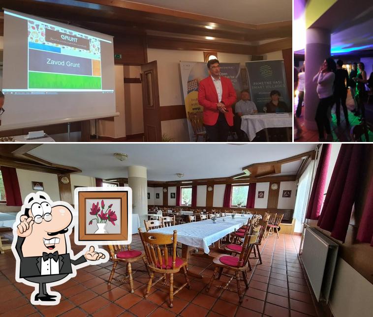Gli interni di Gostilna in prenočišča Pr Godč Pintar Jože s.p