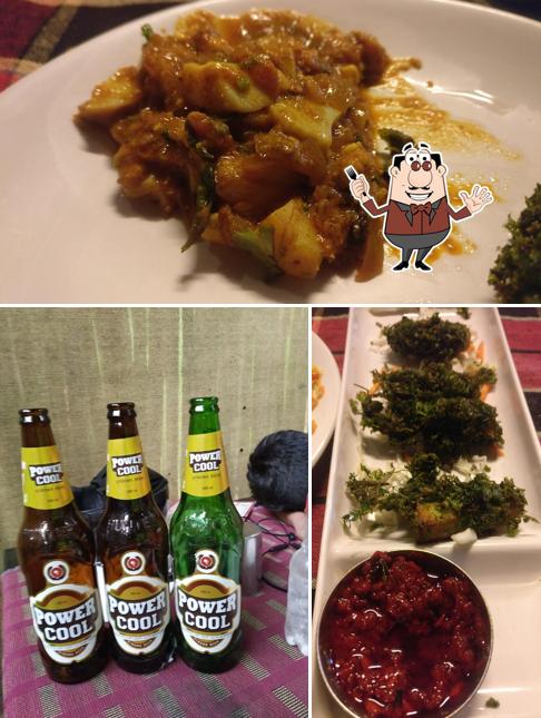 Food at Hotel same place