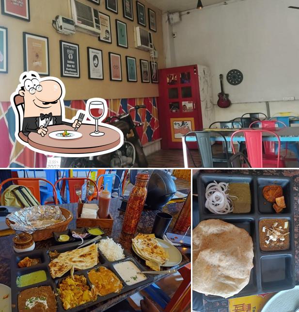 Food at Retro Bollywood Dhaba