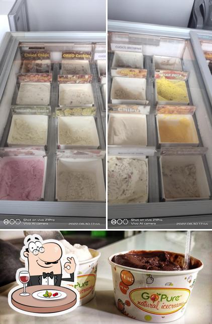 Meals at Scoops Go-Pure Natural ICE Cream
