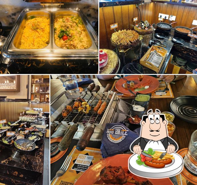 Food at The Big Grill