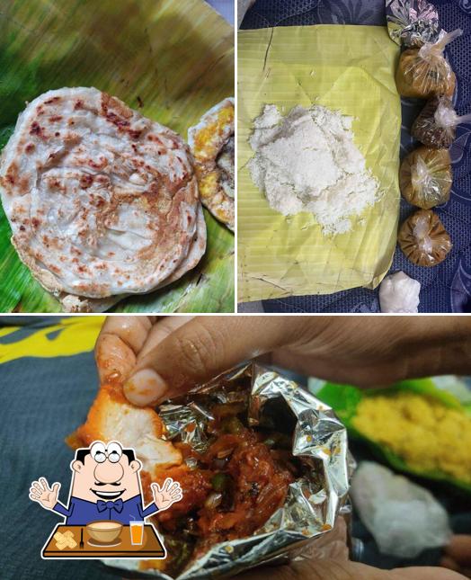 Pulled pork sandwich at Vel Chetinadu Mess