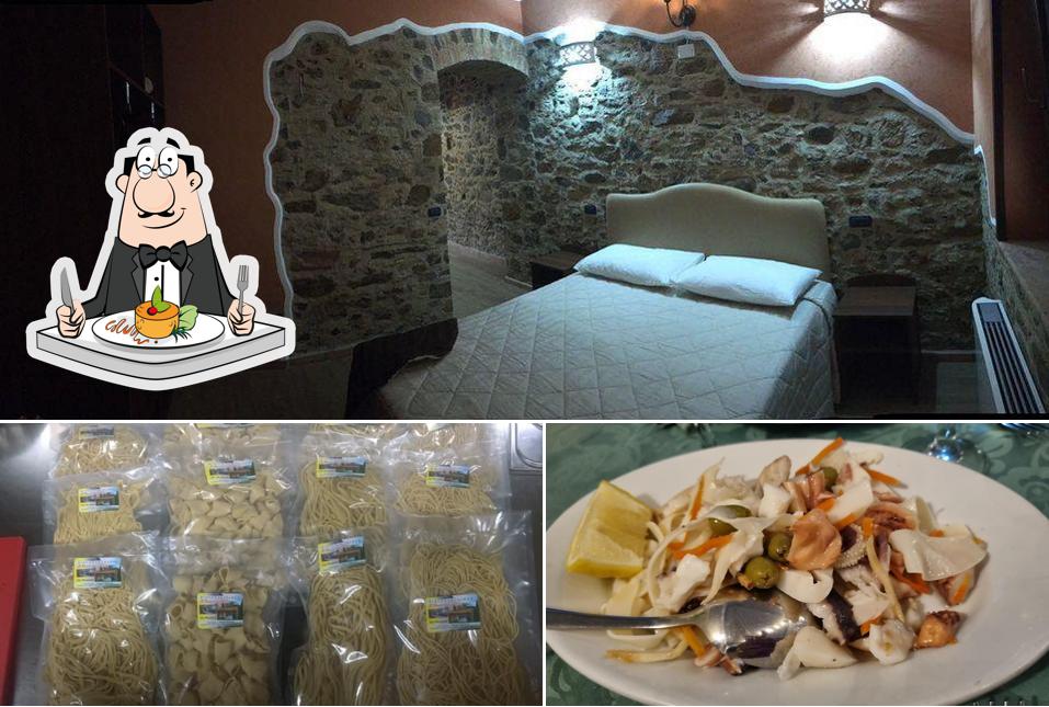 Platti al Ristorante B&B Il Parco degli Ulivi