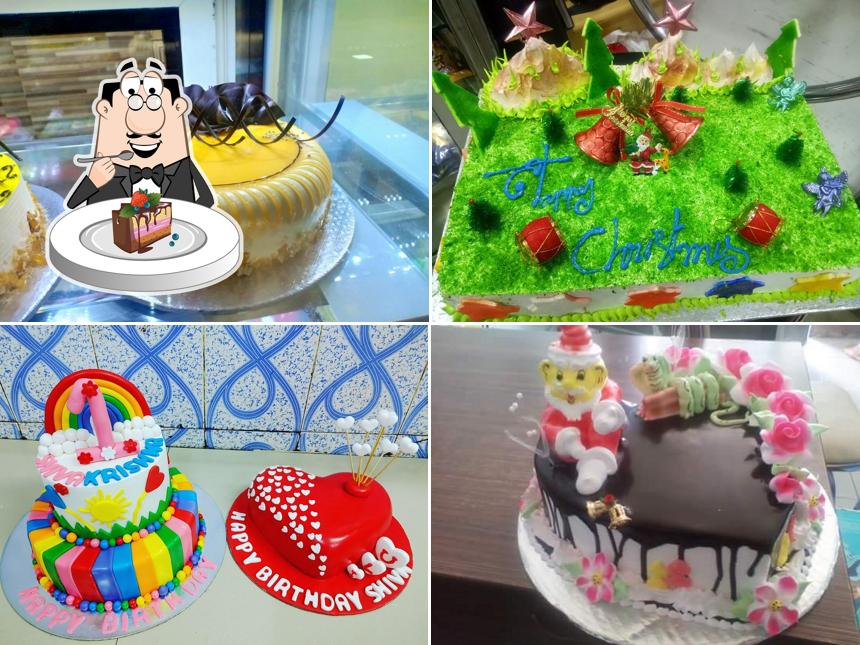 Look at the image of T F C TREETS FOOD COURT